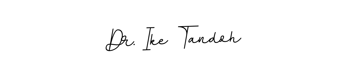 Design your own signature with our free online signature maker. With this signature software, you can create a handwritten (BallpointsItalic-DORy9) signature for name Dr. Ike Tandoh. Dr. Ike Tandoh signature style 11 images and pictures png