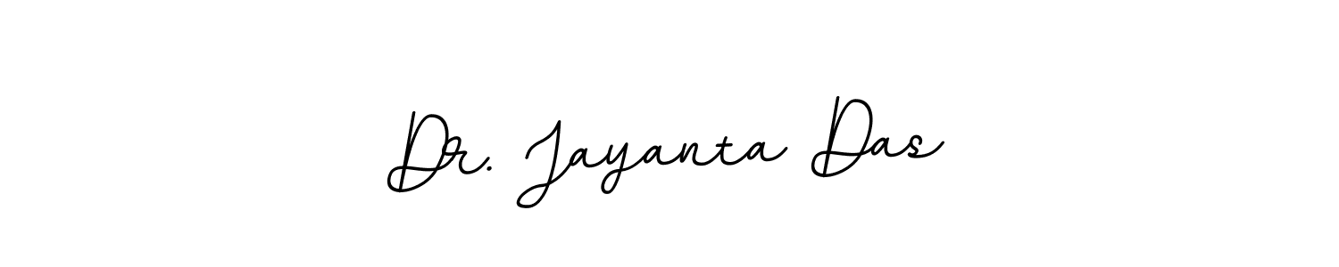 Also we have Dr. Jayanta Das name is the best signature style. Create professional handwritten signature collection using BallpointsItalic-DORy9 autograph style. Dr. Jayanta Das signature style 11 images and pictures png