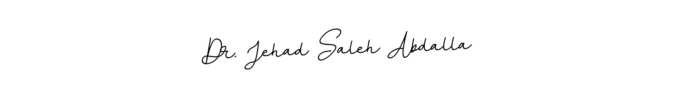 Create a beautiful signature design for name Dr. Jehad Saleh Abdalla. With this signature (BallpointsItalic-DORy9) fonts, you can make a handwritten signature for free. Dr. Jehad Saleh Abdalla signature style 11 images and pictures png