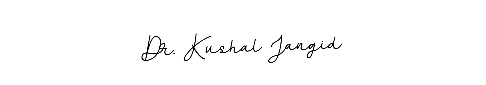 BallpointsItalic-DORy9 is a professional signature style that is perfect for those who want to add a touch of class to their signature. It is also a great choice for those who want to make their signature more unique. Get Dr. Kushal Jangid name to fancy signature for free. Dr. Kushal Jangid signature style 11 images and pictures png