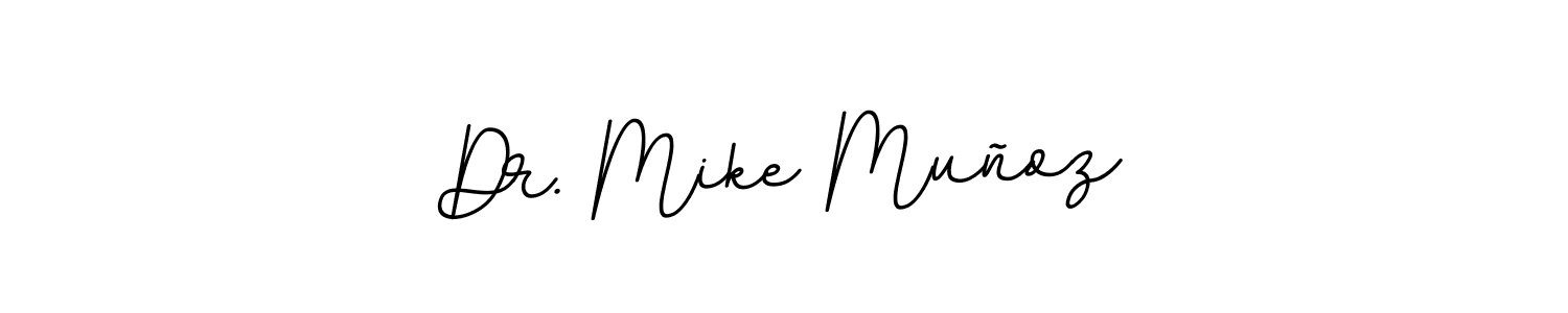 How to make Dr. Mike Muñoz name signature. Use BallpointsItalic-DORy9 style for creating short signs online. This is the latest handwritten sign. Dr. Mike Muñoz signature style 11 images and pictures png