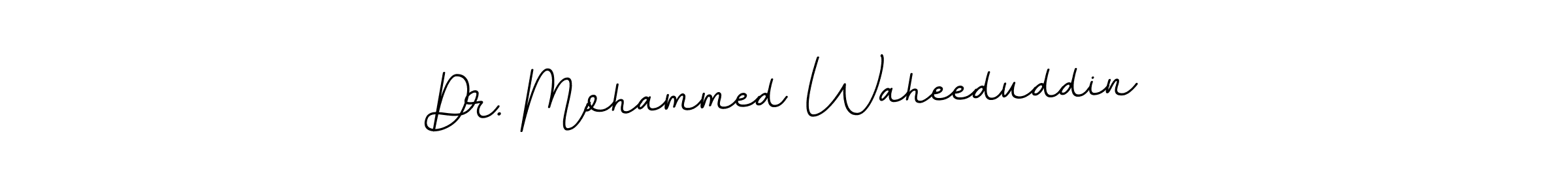 Also You can easily find your signature by using the search form. We will create Dr. Mohammed Waheeduddin name handwritten signature images for you free of cost using BallpointsItalic-DORy9 sign style. Dr. Mohammed Waheeduddin signature style 11 images and pictures png