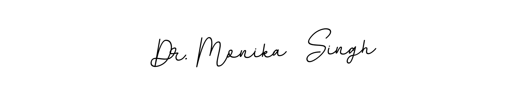 Also You can easily find your signature by using the search form. We will create Dr. Monika  Singh name handwritten signature images for you free of cost using BallpointsItalic-DORy9 sign style. Dr. Monika  Singh signature style 11 images and pictures png