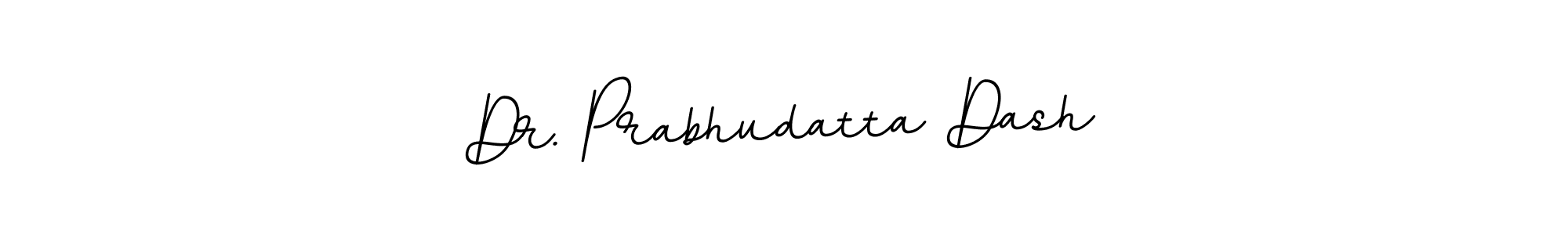 Make a beautiful signature design for name Dr. Prabhudatta Dash. With this signature (BallpointsItalic-DORy9) style, you can create a handwritten signature for free. Dr. Prabhudatta Dash signature style 11 images and pictures png