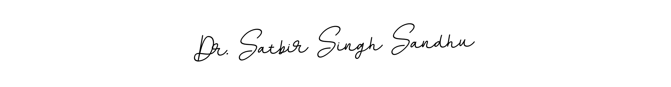 Dr. Satbir Singh Sandhu stylish signature style. Best Handwritten Sign (BallpointsItalic-DORy9) for my name. Handwritten Signature Collection Ideas for my name Dr. Satbir Singh Sandhu. Dr. Satbir Singh Sandhu signature style 11 images and pictures png