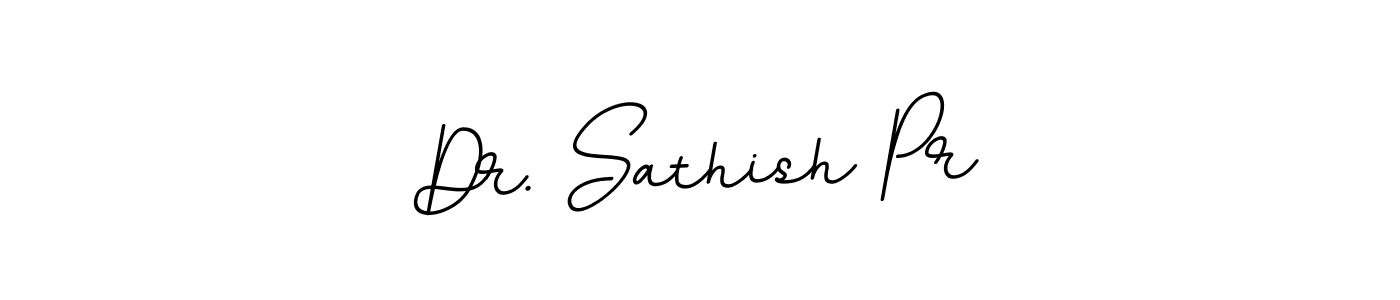 BallpointsItalic-DORy9 is a professional signature style that is perfect for those who want to add a touch of class to their signature. It is also a great choice for those who want to make their signature more unique. Get Dr. Sathish Pr name to fancy signature for free. Dr. Sathish Pr signature style 11 images and pictures png