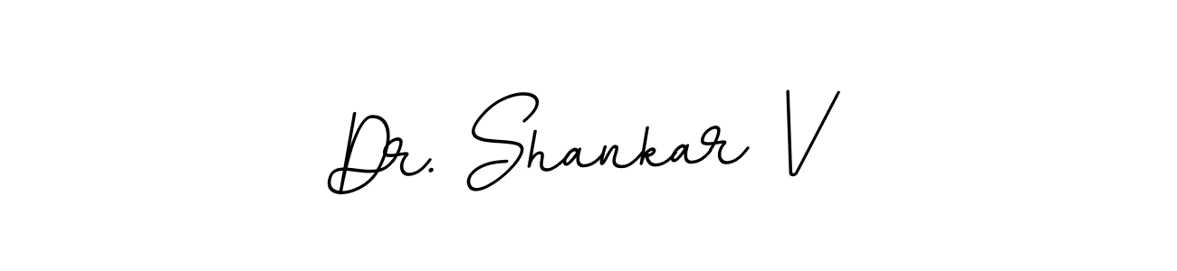 Design your own signature with our free online signature maker. With this signature software, you can create a handwritten (BallpointsItalic-DORy9) signature for name Dr. Shankar V. Dr. Shankar V signature style 11 images and pictures png