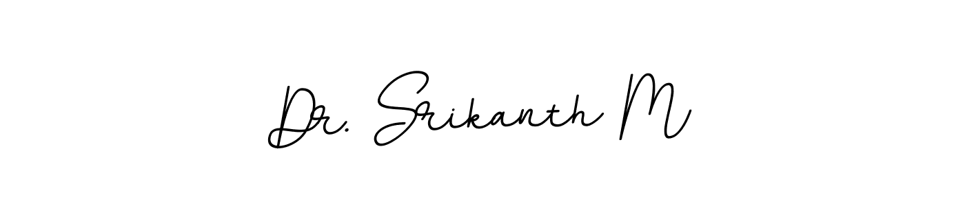 Make a short Dr. Srikanth M signature style. Manage your documents anywhere anytime using BallpointsItalic-DORy9. Create and add eSignatures, submit forms, share and send files easily. Dr. Srikanth M signature style 11 images and pictures png