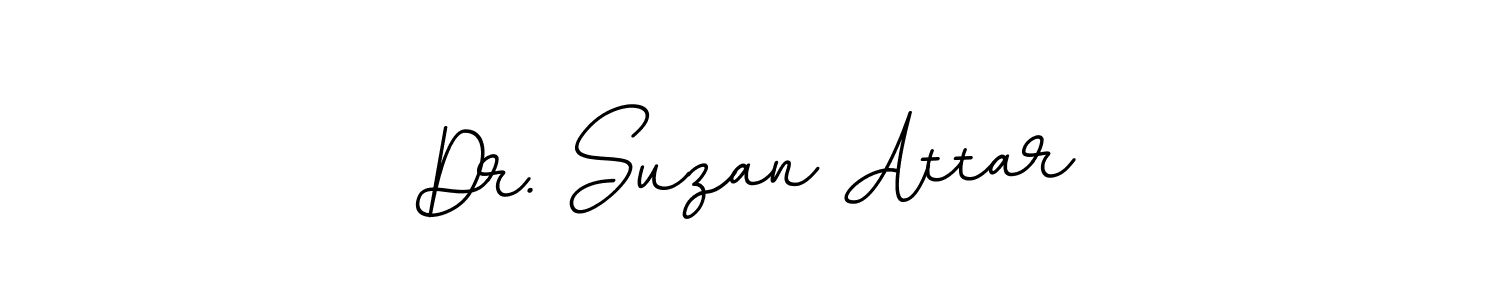 Dr. Suzan Attar stylish signature style. Best Handwritten Sign (BallpointsItalic-DORy9) for my name. Handwritten Signature Collection Ideas for my name Dr. Suzan Attar. Dr. Suzan Attar signature style 11 images and pictures png