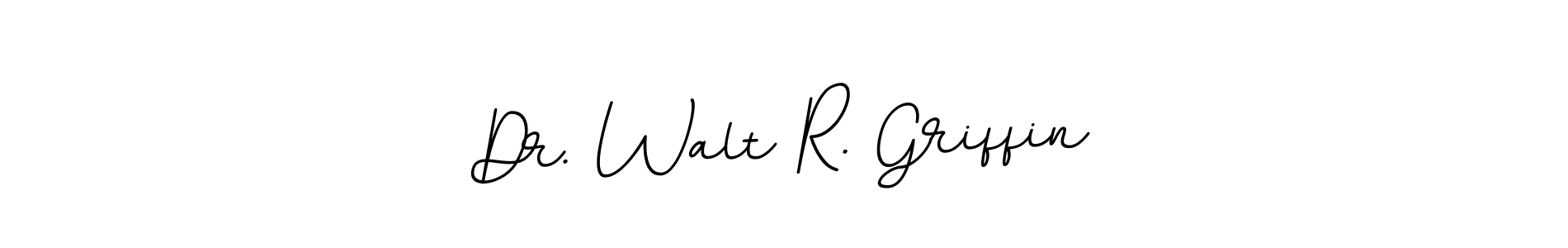 if you are searching for the best signature style for your name Dr. Walt R. Griffin. so please give up your signature search. here we have designed multiple signature styles  using BallpointsItalic-DORy9. Dr. Walt R. Griffin signature style 11 images and pictures png