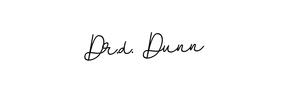 Make a beautiful signature design for name Dr.d. Dunn. With this signature (BallpointsItalic-DORy9) style, you can create a handwritten signature for free. Dr.d. Dunn signature style 11 images and pictures png