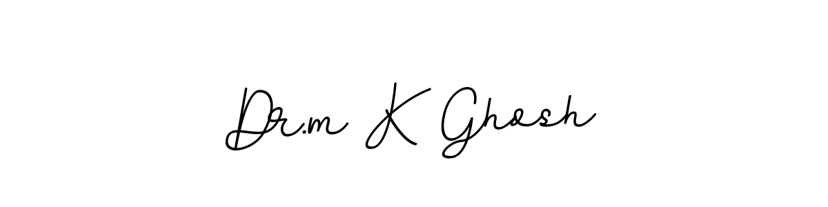 You should practise on your own different ways (BallpointsItalic-DORy9) to write your name (Dr.m K Ghosh) in signature. don't let someone else do it for you. Dr.m K Ghosh signature style 11 images and pictures png