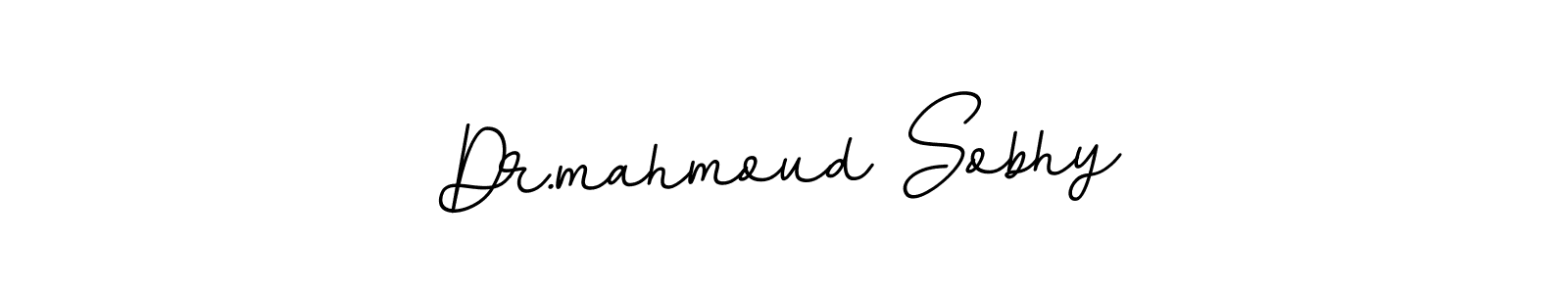 Make a beautiful signature design for name Dr.mahmoud Sobhy. With this signature (BallpointsItalic-DORy9) style, you can create a handwritten signature for free. Dr.mahmoud Sobhy signature style 11 images and pictures png