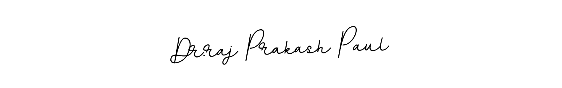 The best way (BallpointsItalic-DORy9) to make a short signature is to pick only two or three words in your name. The name Dr.raj Prakash Paul include a total of six letters. For converting this name. Dr.raj Prakash Paul signature style 11 images and pictures png