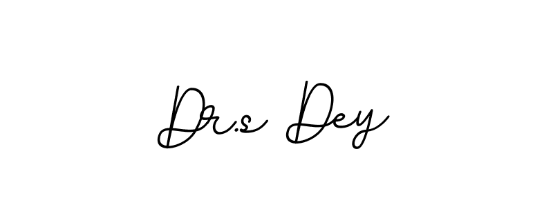 Also we have Dr.s Dey name is the best signature style. Create professional handwritten signature collection using BallpointsItalic-DORy9 autograph style. Dr.s Dey signature style 11 images and pictures png