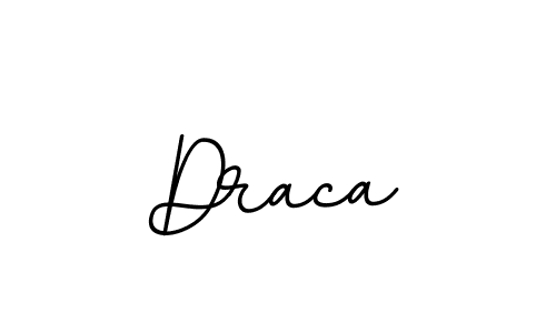 The best way (BallpointsItalic-DORy9) to make a short signature is to pick only two or three words in your name. The name Draca include a total of six letters. For converting this name. Draca signature style 11 images and pictures png