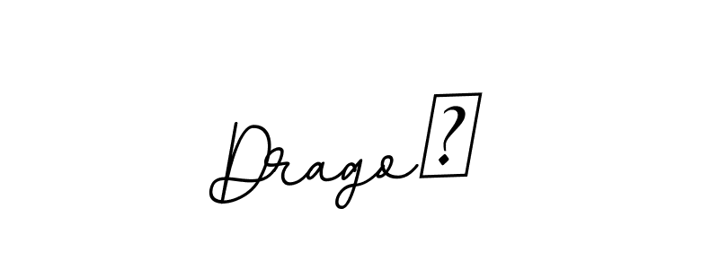 Also we have Dragoș  name is the best signature style. Create professional handwritten signature collection using BallpointsItalic-DORy9 autograph style. Dragoș  signature style 11 images and pictures png