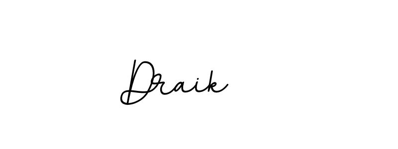 How to make Draik    name signature. Use BallpointsItalic-DORy9 style for creating short signs online. This is the latest handwritten sign. Draik    signature style 11 images and pictures png