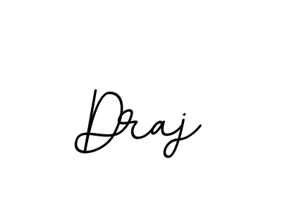 How to make Draj name signature. Use BallpointsItalic-DORy9 style for creating short signs online. This is the latest handwritten sign. Draj signature style 11 images and pictures png