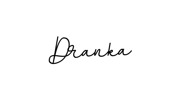 Use a signature maker to create a handwritten signature online. With this signature software, you can design (BallpointsItalic-DORy9) your own signature for name Dranka. Dranka signature style 11 images and pictures png