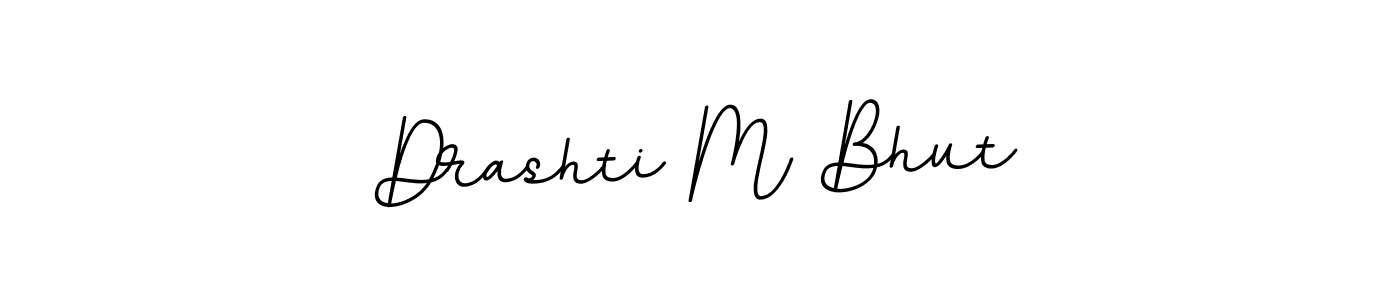 Similarly BallpointsItalic-DORy9 is the best handwritten signature design. Signature creator online .You can use it as an online autograph creator for name Drashti M Bhut. Drashti M Bhut signature style 11 images and pictures png