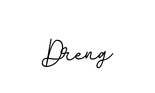 You should practise on your own different ways (BallpointsItalic-DORy9) to write your name (Dreng) in signature. don't let someone else do it for you. Dreng signature style 11 images and pictures png