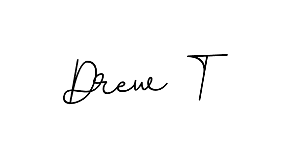 How to Draw Drew T signature style? BallpointsItalic-DORy9 is a latest design signature styles for name Drew T. Drew T signature style 11 images and pictures png