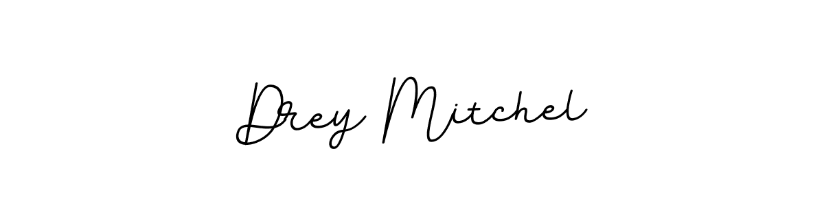 Use a signature maker to create a handwritten signature online. With this signature software, you can design (BallpointsItalic-DORy9) your own signature for name Drey Mitchel. Drey Mitchel signature style 11 images and pictures png