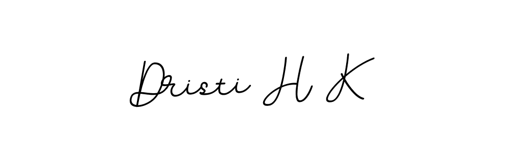 How to make Dristi H K signature? BallpointsItalic-DORy9 is a professional autograph style. Create handwritten signature for Dristi H K name. Dristi H K signature style 11 images and pictures png