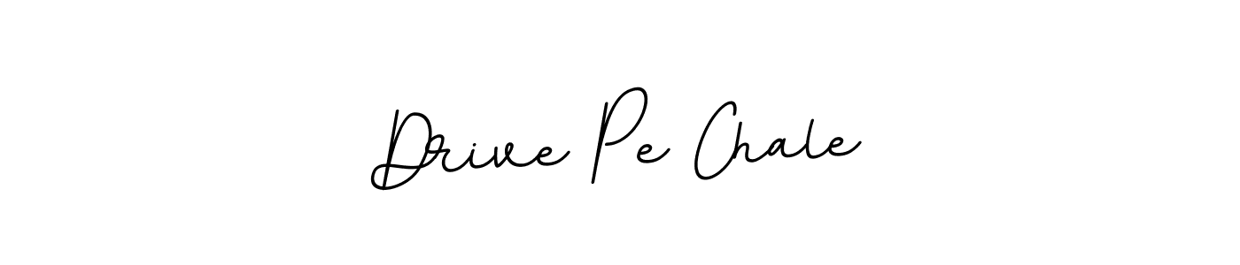 How to make Drive Pe Chale signature? BallpointsItalic-DORy9 is a professional autograph style. Create handwritten signature for Drive Pe Chale name. Drive Pe Chale signature style 11 images and pictures png