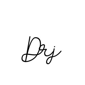 Create a beautiful signature design for name Drj. With this signature (BallpointsItalic-DORy9) fonts, you can make a handwritten signature for free. Drj signature style 11 images and pictures png