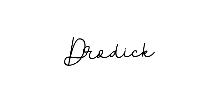 Drodick stylish signature style. Best Handwritten Sign (BallpointsItalic-DORy9) for my name. Handwritten Signature Collection Ideas for my name Drodick. Drodick signature style 11 images and pictures png