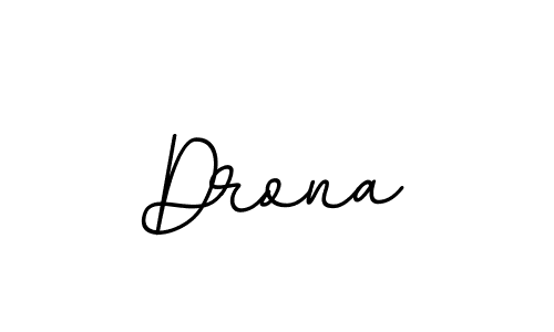 Make a beautiful signature design for name Drona. With this signature (BallpointsItalic-DORy9) style, you can create a handwritten signature for free. Drona signature style 11 images and pictures png