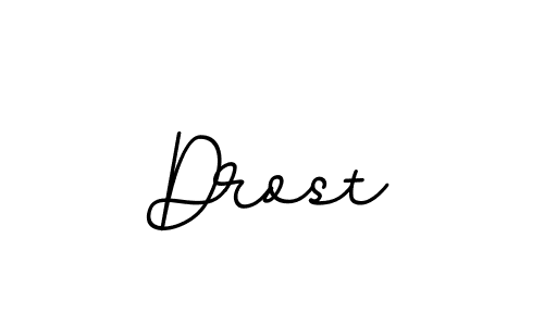 You should practise on your own different ways (BallpointsItalic-DORy9) to write your name (Drost) in signature. don't let someone else do it for you. Drost signature style 11 images and pictures png
