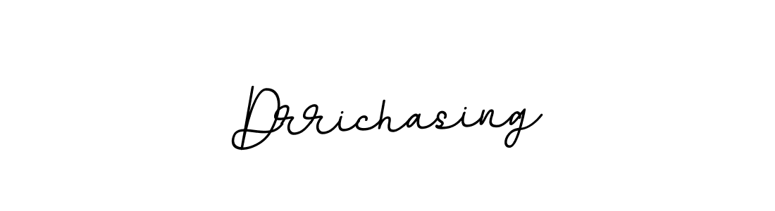 Use a signature maker to create a handwritten signature online. With this signature software, you can design (BallpointsItalic-DORy9) your own signature for name Drrichasing. Drrichasing signature style 11 images and pictures png