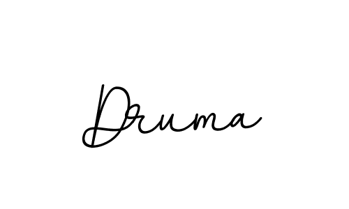 Design your own signature with our free online signature maker. With this signature software, you can create a handwritten (BallpointsItalic-DORy9) signature for name Druma. Druma signature style 11 images and pictures png