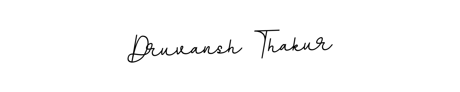 Also we have Druvansh Thakur name is the best signature style. Create professional handwritten signature collection using BallpointsItalic-DORy9 autograph style. Druvansh Thakur signature style 11 images and pictures png