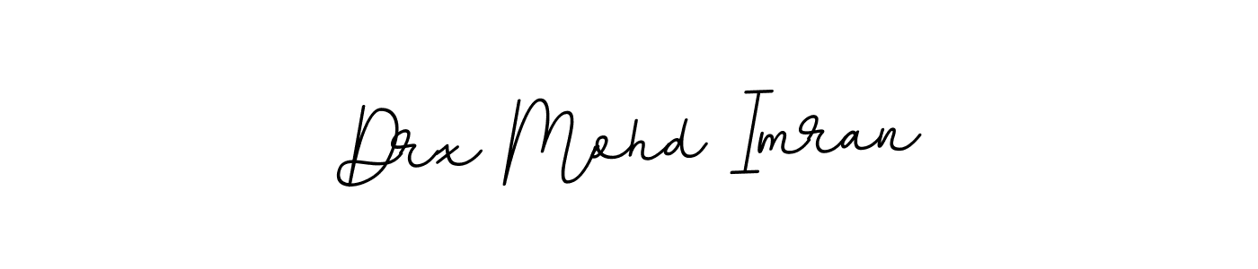 Make a beautiful signature design for name Drx Mohd Imran. With this signature (BallpointsItalic-DORy9) style, you can create a handwritten signature for free. Drx Mohd Imran signature style 11 images and pictures png
