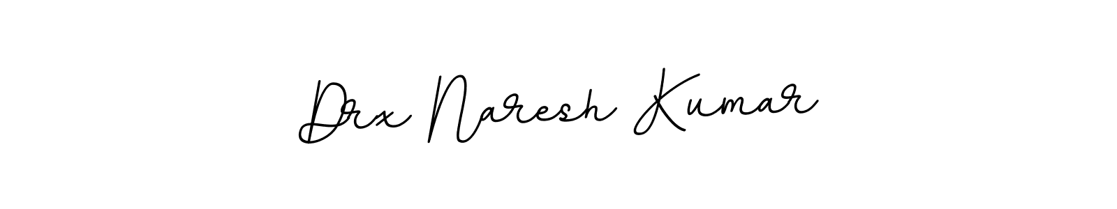 Make a beautiful signature design for name Drx Naresh Kumar. With this signature (BallpointsItalic-DORy9) style, you can create a handwritten signature for free. Drx Naresh Kumar signature style 11 images and pictures png