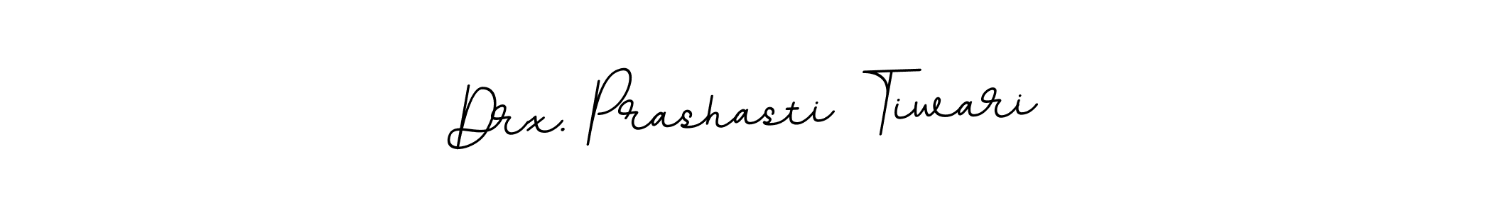 How to make Drx. Prashasti Tiwari name signature. Use BallpointsItalic-DORy9 style for creating short signs online. This is the latest handwritten sign. Drx. Prashasti Tiwari signature style 11 images and pictures png