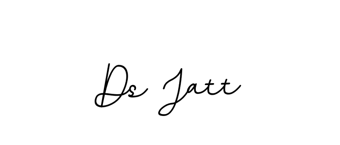 It looks lik you need a new signature style for name Ds Jatt. Design unique handwritten (BallpointsItalic-DORy9) signature with our free signature maker in just a few clicks. Ds Jatt signature style 11 images and pictures png