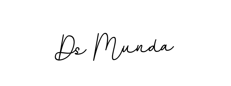 Also we have Ds Munda name is the best signature style. Create professional handwritten signature collection using BallpointsItalic-DORy9 autograph style. Ds Munda signature style 11 images and pictures png