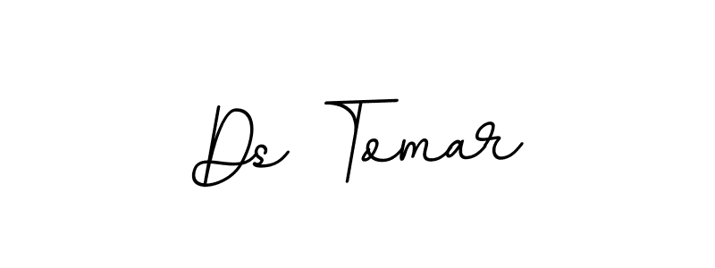 Create a beautiful signature design for name Ds Tomar. With this signature (BallpointsItalic-DORy9) fonts, you can make a handwritten signature for free. Ds Tomar signature style 11 images and pictures png