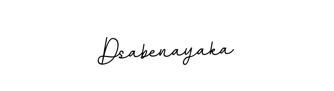 Also we have Dsabenayaka name is the best signature style. Create professional handwritten signature collection using BallpointsItalic-DORy9 autograph style. Dsabenayaka signature style 11 images and pictures png