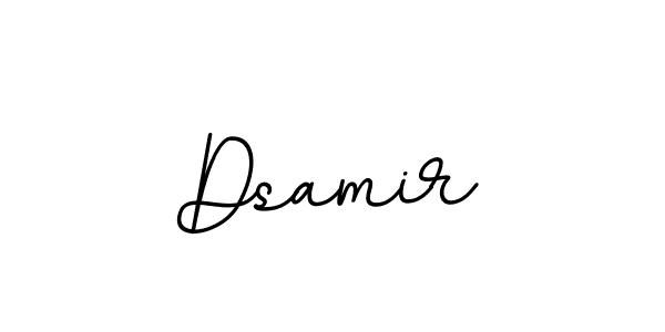 Create a beautiful signature design for name Dsamir. With this signature (BallpointsItalic-DORy9) fonts, you can make a handwritten signature for free. Dsamir signature style 11 images and pictures png