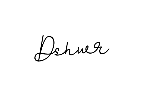 How to make Dshwr name signature. Use BallpointsItalic-DORy9 style for creating short signs online. This is the latest handwritten sign. Dshwr signature style 11 images and pictures png