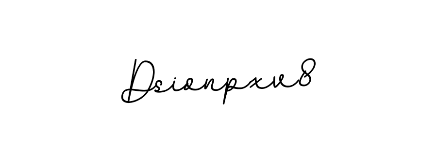 How to Draw Dsionpxv8 signature style? BallpointsItalic-DORy9 is a latest design signature styles for name Dsionpxv8. Dsionpxv8 signature style 11 images and pictures png