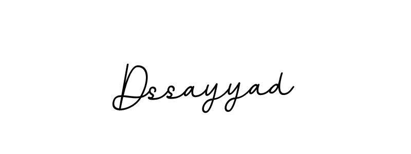 Design your own signature with our free online signature maker. With this signature software, you can create a handwritten (BallpointsItalic-DORy9) signature for name Dssayyad. Dssayyad signature style 11 images and pictures png