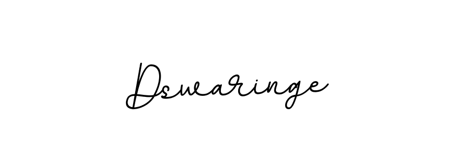 Make a beautiful signature design for name Dswaringe. With this signature (BallpointsItalic-DORy9) style, you can create a handwritten signature for free. Dswaringe signature style 11 images and pictures png