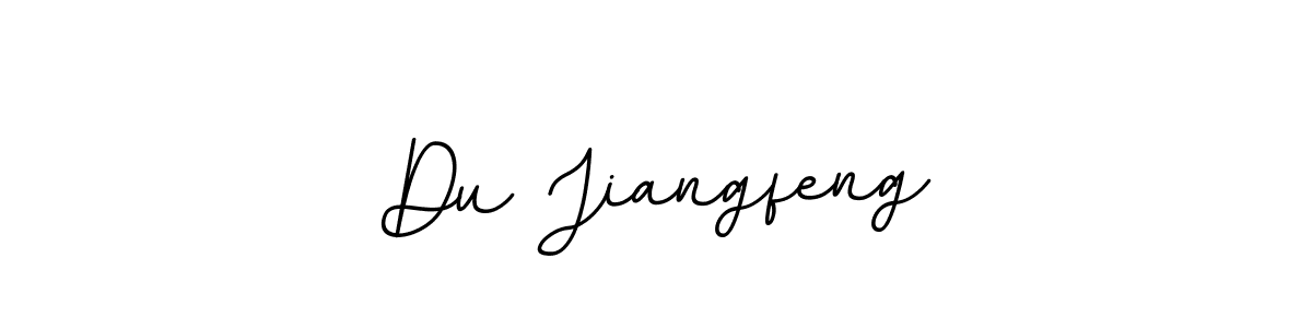 BallpointsItalic-DORy9 is a professional signature style that is perfect for those who want to add a touch of class to their signature. It is also a great choice for those who want to make their signature more unique. Get Du Jiangfeng name to fancy signature for free. Du Jiangfeng signature style 11 images and pictures png